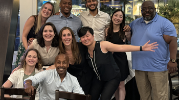 group of people posing for a photo