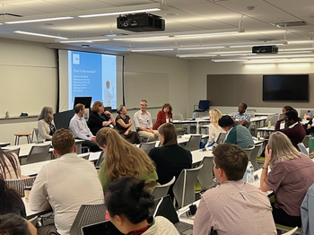 Attendees at the UCSF Building a Career in Global Health CME conference