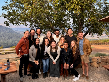 group of people posing for a photo