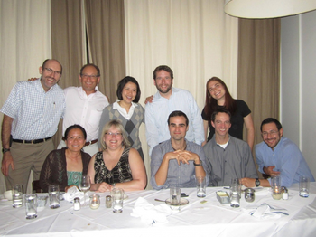 Group of people posing for a photo