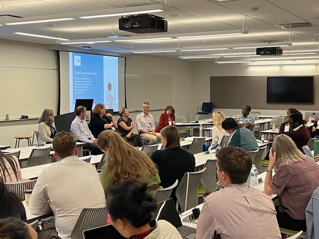 A group of attendees of the UCSF Building a Career in Global Health conference